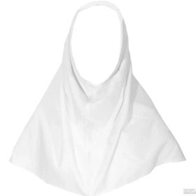 تصویر مقنعە سفید maghna sefid