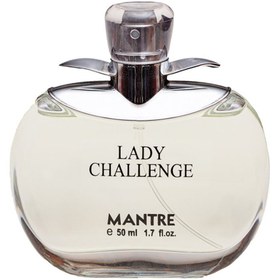 تصویر ادوپرفیوم زنانه لیدی چلنج 50میل مانتره Mantre Eau De Parfum Lady Challenge For Women 50ml