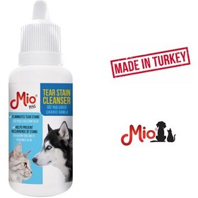 تصویر محلول پاک كننده چشم سگ و گربه میو (فرموله آمریکا) ترکیه Mio TearStain Cleanser Dog & Cat 50ml