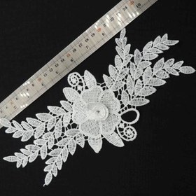 تصویر پنل گل برجسته لباس گل درشت بسته 20 عددی 