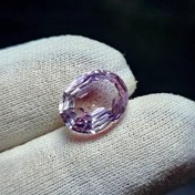 تصویر نگین سنگ آمیترین پاک معدنی وزن ۵/۶ قیراط کد 31777 