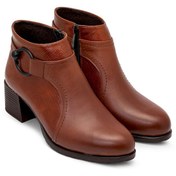 تصویر نیم بوت زنانه شیما مدل 903 HL عسلی 