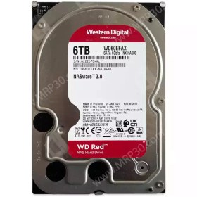 تصویر هارد 6 ترا قرمز وسترن Western Digital RED 6TB استوک 