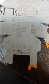 تصویر بلوک ترمینال پایه plc-bsc-24dc/1/act PLC basic terminal block plc-bsc-24dc/1/act