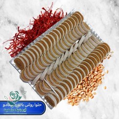 تصویر حلوا رولتی با نون میکادو کد101 