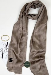 تصویر شال ژاکارد نسکافه‌ای - طرح ۵ 