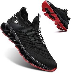 تصویر Vooncosir Mens Running Shoes Breathable Walking Blade Non Slip Athletic Tennis Shoes Lightweight Fashion Sneakers 