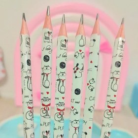 تصویر مداد مشکی 