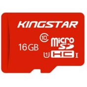 تصویر کارت حافظه microSDHC کینگ استار مدل 580X کلاس 10 استاندارد UHS-I U1 ظرفیت 16 گیگابایت 