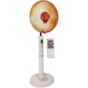 تصویر بخاری برقی هالوژنی ارشیا مدل کلاسیک فن دار Arshia Electric three-purpose halogen electric fan heater
