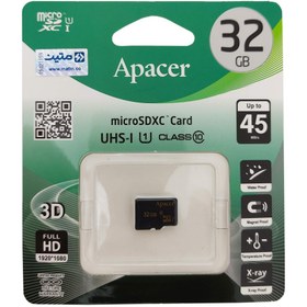 تصویر کارت حافظه APACER 32GB کلاس 10 سرعت 45MB/s 