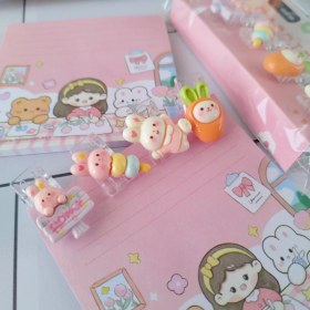 تصویر گیره کریستالی خرگوش 