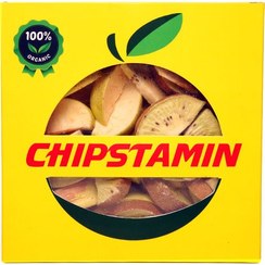 تصویر میوه خشک ترکیبی پفکی سیب و کیوی 