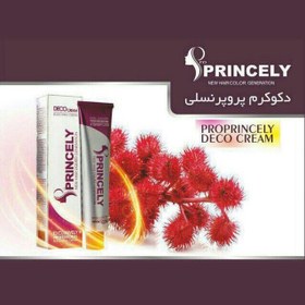 تصویر دکو کرم پرنسلی مدل Exclusively حجم 150 میلی لیتر PRANCELY Exclusively Professional Deco Cream 150ml