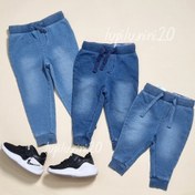 تصویر شلوار اسلش طرح جین نوزادی لوپیلو - ۲_۶ماه 