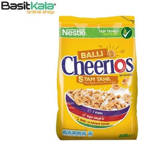 تصویر غلات صبحانه عسلی حلقه ای 225 گرمی چیریوز cheerios 