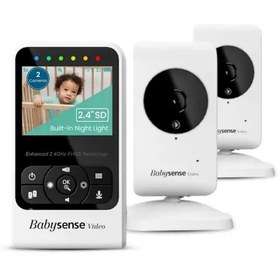 تصویر دوربین و مانیتور اتاق کودک baby sense مدل V24R2 