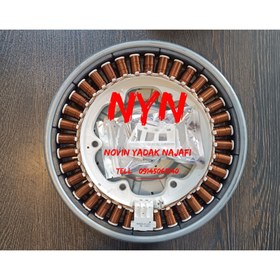 تصویر روتور و استاتور لباسشویی ال جی دایرکت درایو 