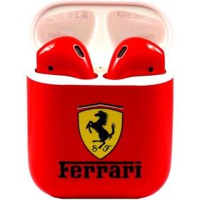 تصویر AirPods 2019 With Charging Case Red Gloss Ferrari Painted by Switch AirPods 2019 With Charging Case Red Gloss Ferrari Painted by Switch