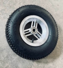 تصویر چرخ کامل فرغون بادی ۶ لایه رینگ آلومینیوم Aluminum wheel