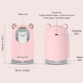 تصویر بخور سرد HUMIDIFIER X6 