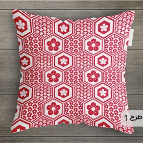 تصویر کوسن کد K04 گلدار