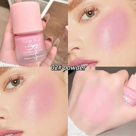 تصویر رژگونه مایع پاپیونی gege (c9) 