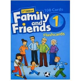 تصویر فلش کارت ۱ Flashcards Family and Friends 