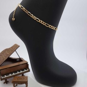 تصویر پابند دخترانه زنانه ژوپینگ طرح فیگارو طلایی سیلور کد65-2005 xuping anklet jewlery