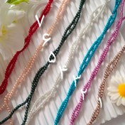 تصویر مروارید سنگی سایز 4(فروش بصورت ریسه ای) 