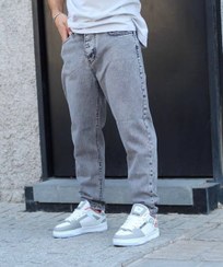 تصویر شلوار جین راسته مردانه رنگ طوسی خاکستری - طوسی خاکستری روشن / 42 ا Calvin Klein jeans Calvin Klein jeans