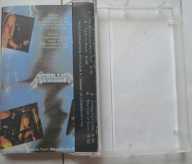 تصویر نوار کاست موسیقی ترش متال Metallica 1984 Metallica 1984