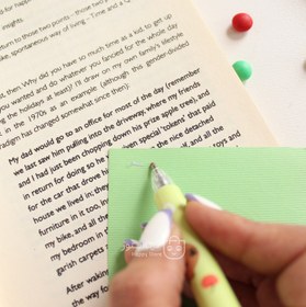 تصویر چسب خودکاری فانتزی 