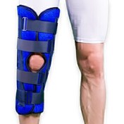 تصویر ارتز بی حرکت کننده زانو ا immobilizing knee orthosis (immobilizer) immobilizing knee orthosis (immobilizer)