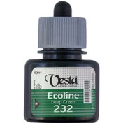 تصویر رنگ اکولین وستا کد 232 (Deep Green) حجم 40 میل 