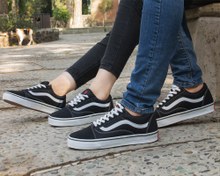 تصویر کتانی ونس اولد اسکول مردانه سایز ۳۹ با جنس چرم 