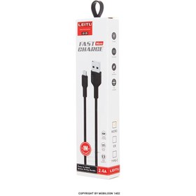 تصویر کابل Type-C لیتو مدل LD-29 طول 1 متر Leitu LD-29 Type-C Cable 1M