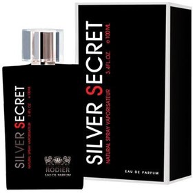 تصویر عطر ادکلن مردانه رودیر مدل Silver Secret حجم 100 میل ادو پرفیوم مردانه رودیر مدل Silver Secret حجم 100 میلی لیتر