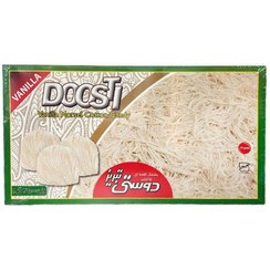 تصویر پشمک لقمه ای وانیلی دوستی 350 گرم 