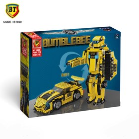 تصویر لگو تبدیل شونده BT800 ظرفیت ۲۸۶ قطعه 