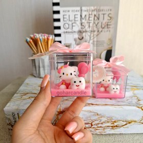 تصویر گیفت شمع دندونی کیتی 