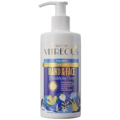 تصویر کرم مرطوب کننده ویتروس مدل روغن بادام شیرین مخصوص پوستهای خشک حجم 250 میلی لیتر vitreous Hand & Face Cream 250ml