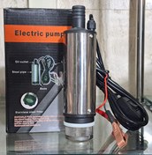 تصویر پمپ گازوئیل کش ۱۲ ولت داخل باک 