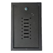 تصویر رک دیواری فلزی 4 یونیت | مناسب تجهیزات شبکه و نظارت تصویری 