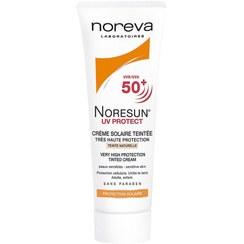 تصویر ضد آفتاب رنگی نورسان SPF50 نوروا 