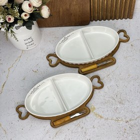 تصویر مزه خوری بیضی زیرچوب 