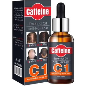 تصویر سرم تقویت و ضد ریزش مو کافئین Caffeine مدل C1 Caffeine strengthening and anti-hair loss serum, Model C1