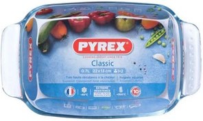 تصویر تابه مستطیل پیرکس کد 228 سایز ۱۳ در ۲۲ 