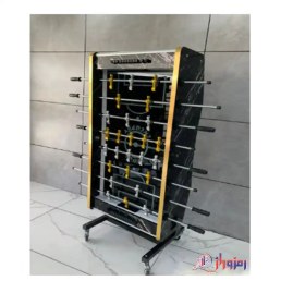 تصویر فوتبال دستی هایگلاس مدل F130 با کف شیشه و پایه تاشو 