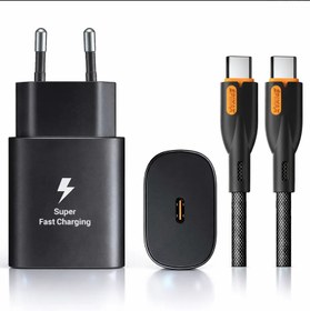 تصویر آداپتور شارژ 25 وات و کابل اپیمکس EA-175 